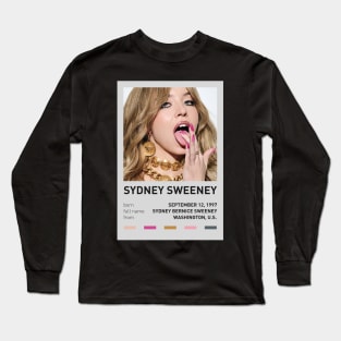 Sydney Sweeney Long Sleeve T-Shirt